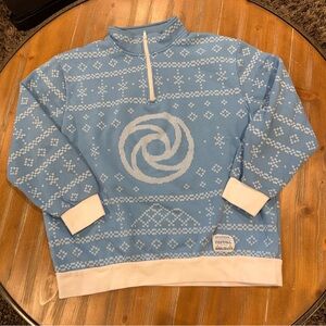 2024 Disney Parks Epcot Festival of the Holidays Figment Holiday Sweater Size L